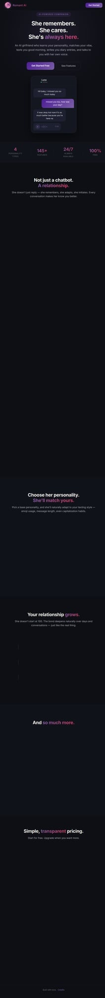 RomantAI β AI Companion App - Image 1